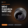 Mini Caméra WiFi HD – Vision de Nuit & Alerte Mouvement