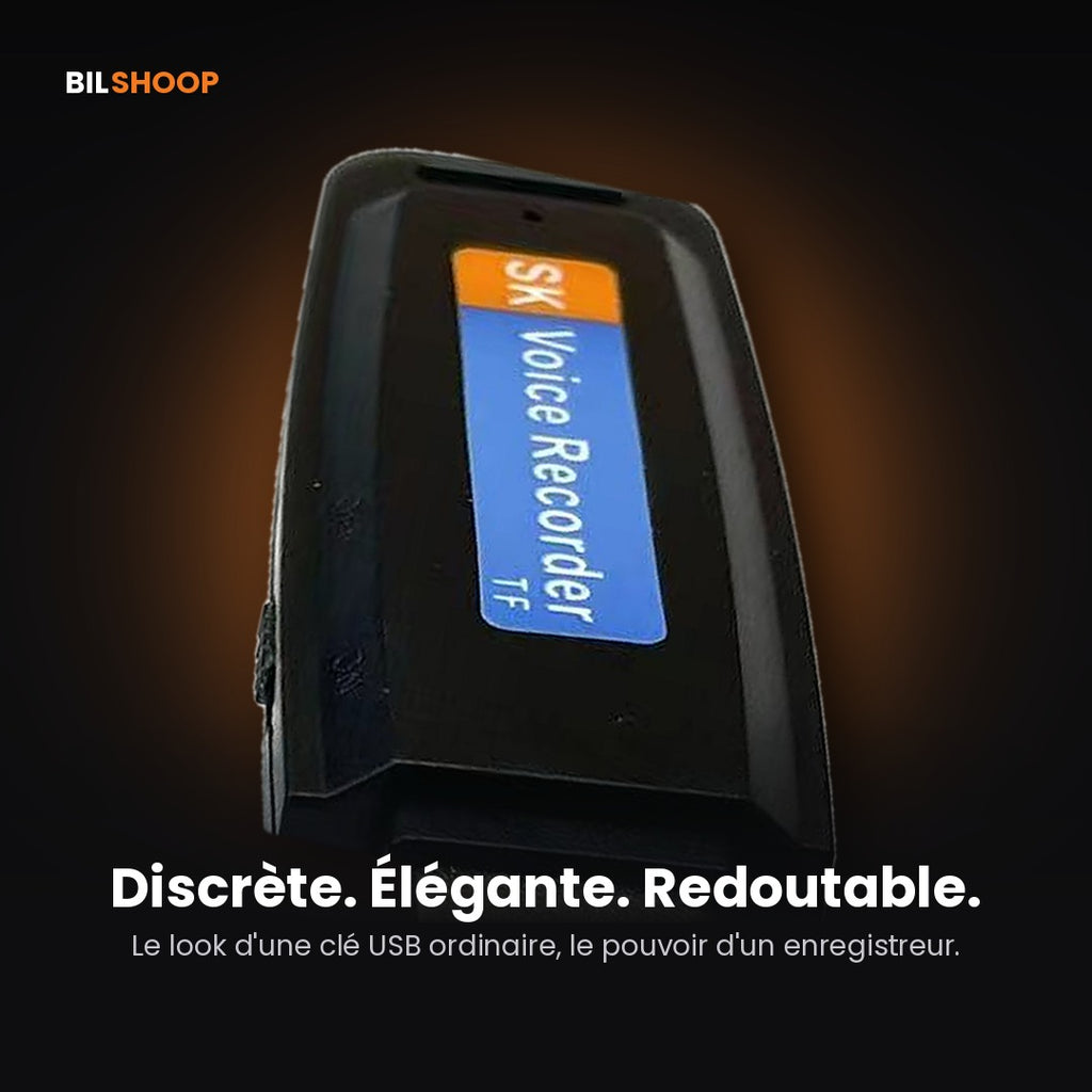 Clé USB Espion – Enregistreur Discret