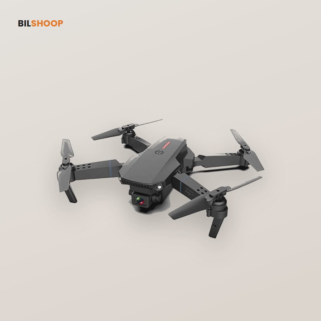 Drone Pliable Double Caméra – Vol Stable & 2 Batteries