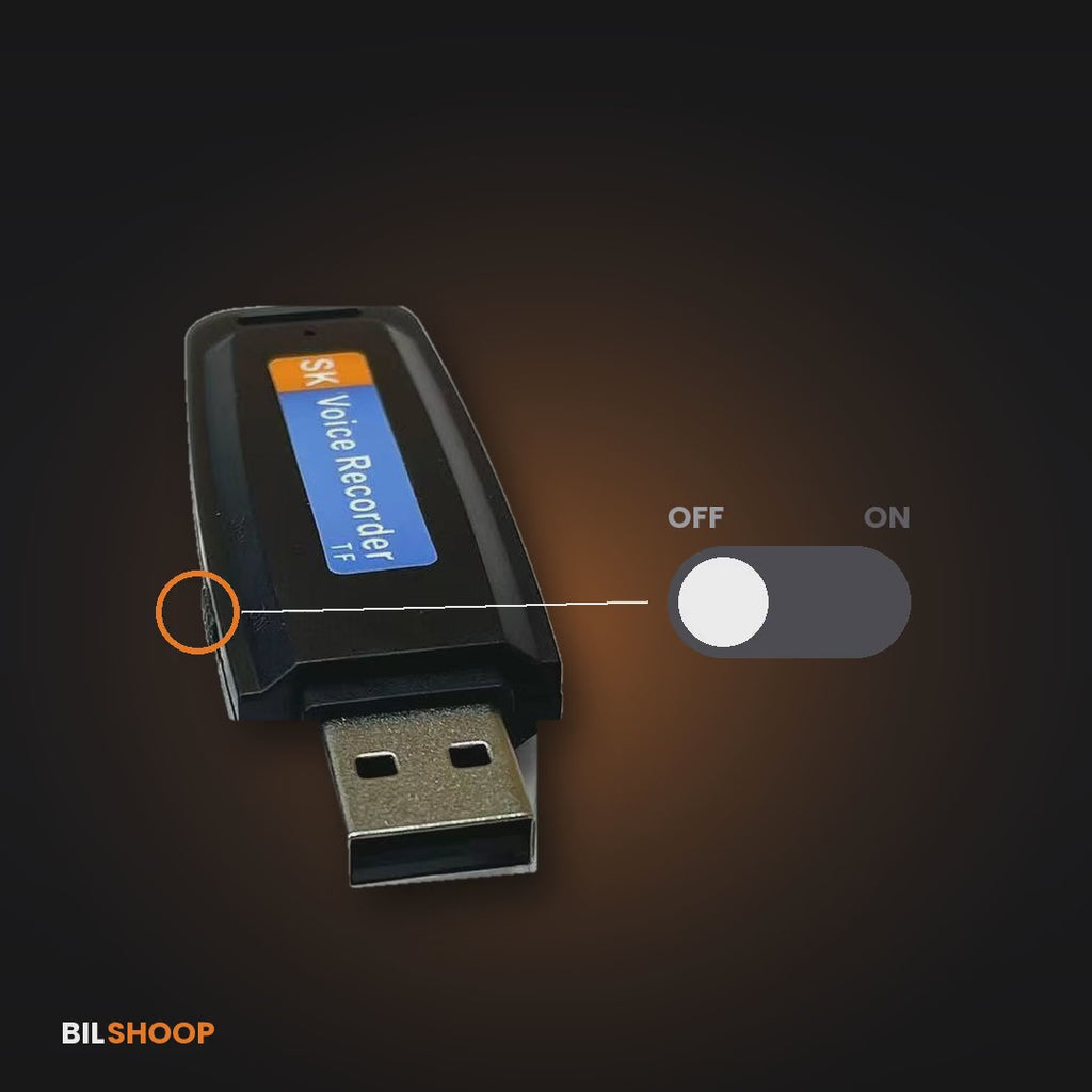 Clé USB Espion – Enregistreur Discret