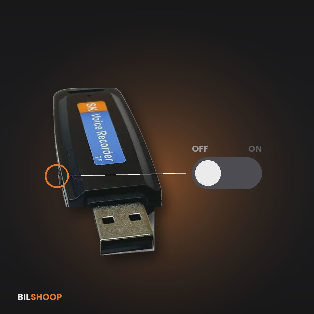 Clé USB Espion – Enregistreur Discret